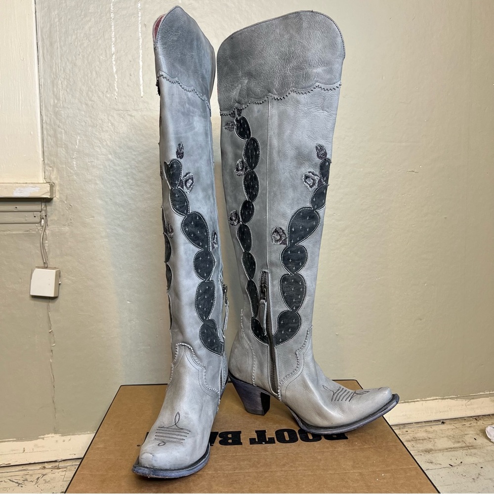 Junk Gypsy X Lane OTK cactus boots - Picture 6 of 10
